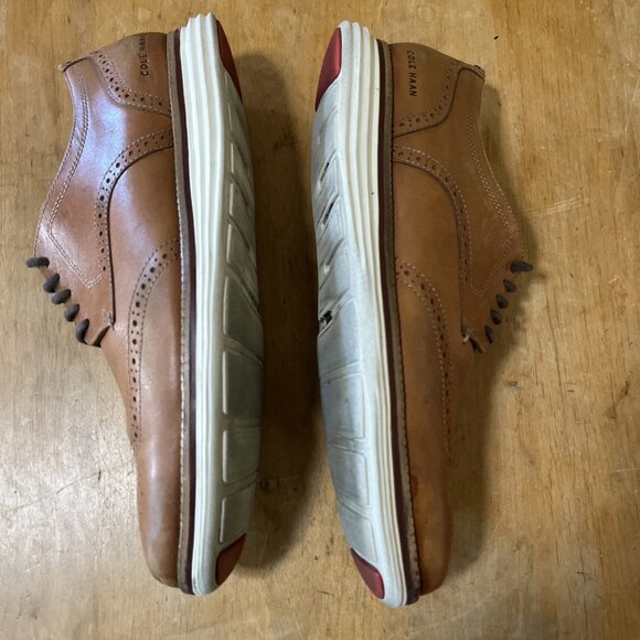 Men's Cole Haan ØriginalGrand Wingtip Oxfords Size 13 Comfortable Lace Ups - Picture 9 of 15